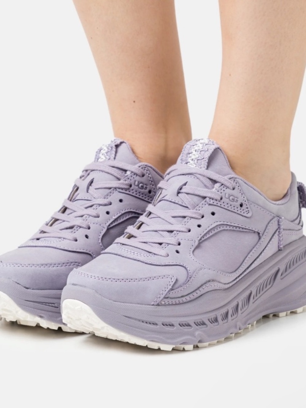 UGG CA805 Purple Platform Purple Tennis Shoes Sneakers
